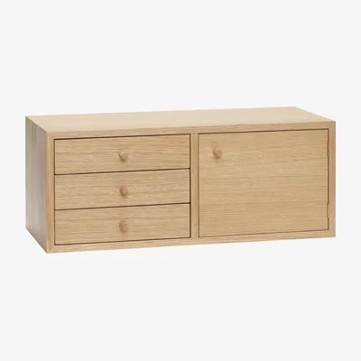 Nordic Nest Hübsch Wall cabinet 50x22 cm Nature