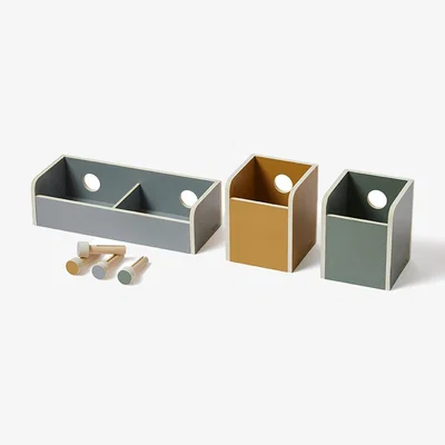 Nordic Nest FLEXA Play storage set 3 pieces Multi