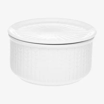 Nordic Nest Rörstrand Swedish Grace storage jar low S 0.3 L Snow