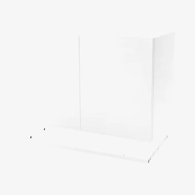 Nordic Nest Zweed Molto 560 cabinet - modul White. incl. white metal frame