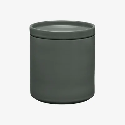 Nordic Nest blomus Pilar storage jar with lid Agave Green Ø12x13.5 cm