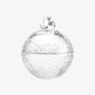 Nordic Nest Cooee Design Gry bonbonniere Ø11x15 cm Clear