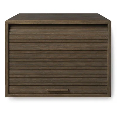 Nordic Nest Northern Hifive cabinet with jalusi door Oak smoked