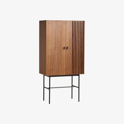 Nordic Nest Woud Array cabinet. 80 cm Walnut