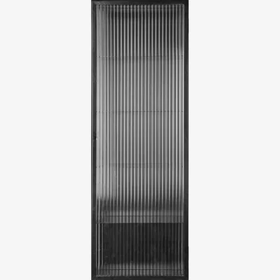 Nordic Nest Ferm Living Haze wall cabinet 35x100 cm Black
