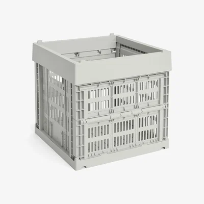 Nordic Nest HAY Colour Crate Cube 29.5x29.5 cm Grey