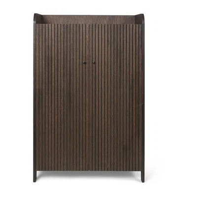 Nordic Nest ferm LIVING Sill Low cabinet Dark stained oak
