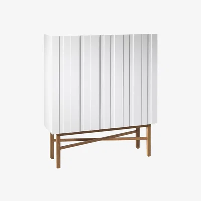 Nordic Nest A2 White Cabinet cabinet oak