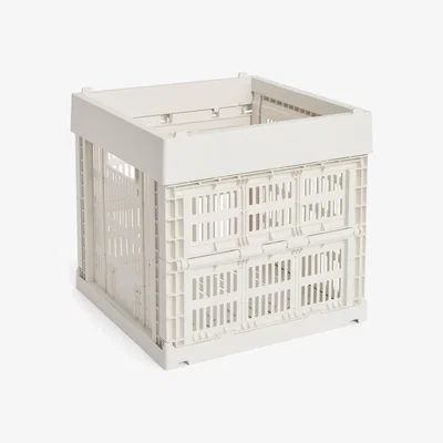 Nordic Nest HAY Colour Crate Cube 29.5x29.5 cm Off-white