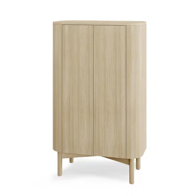 Nordic Nest Northern Loud tall cabinet 143 cm Light oiled oak