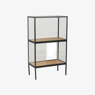 Nordic Nest Brafab Grower Greens plant cabinet Black 81x137 cm