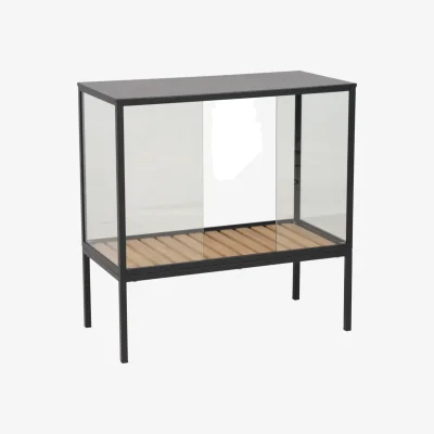 Nordic Nest Brafab Grower Greens plant cabinet Black 81x82 cm