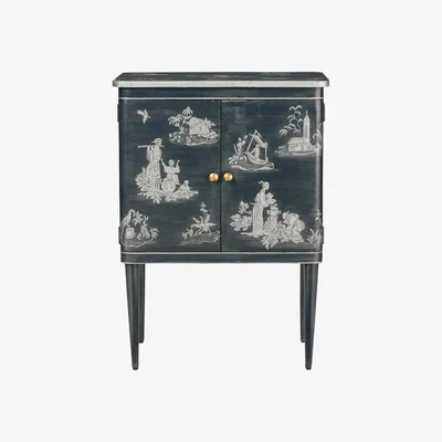 OKA OKA, Gonglin Cabinet - Petrol, Cabinets, Wood