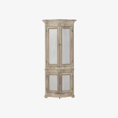 OKA Dalaro Gustavian-Style Cabinet - Cloud Wash