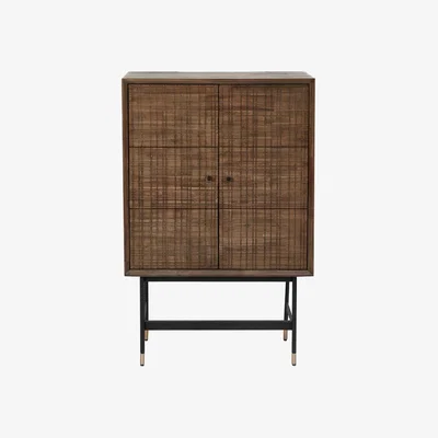 Olivia's Olivia's Ava 2 Door Cabinet in Acacia Wood