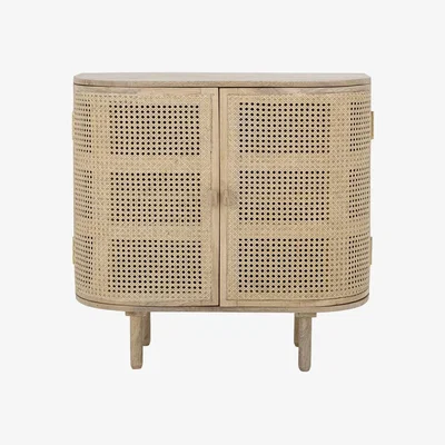 Olivia's Bloomingville Bandol Cabinet in Natural Mango Wood