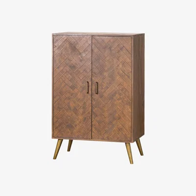 Olivia's Hill Interiors Havana Drinks Cabinet in Gold
