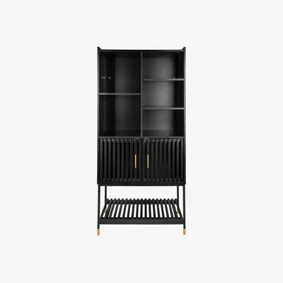 Olivia's Leitmotiv Marve Cabinet in Black - Large