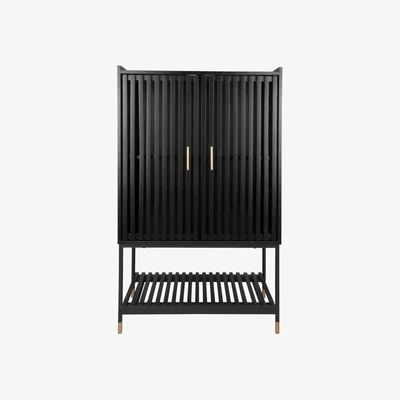 Olivia's Leitmotiv Marve Cabinet in Black - Medium