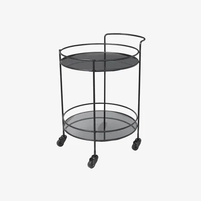 Olivia's Broste Copenhagen Roger Drinks Cabinet Black | Outlet