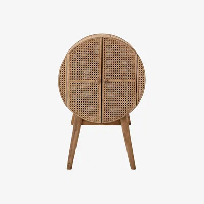 Olivia's Bloomingville Otto Cabinet in Natural Rattan