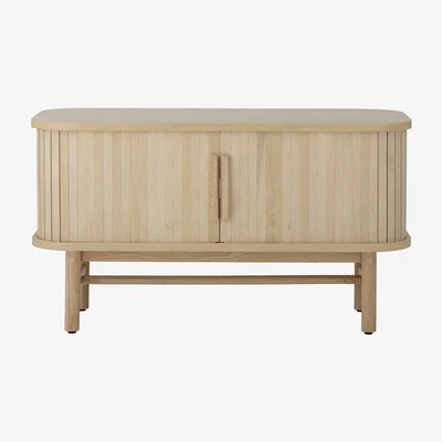 Olivia's Bloomingville Lex Cabinet in Natural Rubberwood