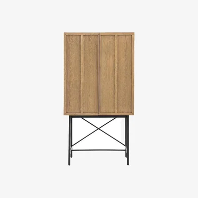 Olivia's Gallery Interiors Panelled 2 Door Cocktail Cabinet