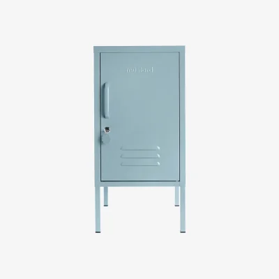 Oliver Bonas Mustard Made Shorty Ocean Blue Storage Locker