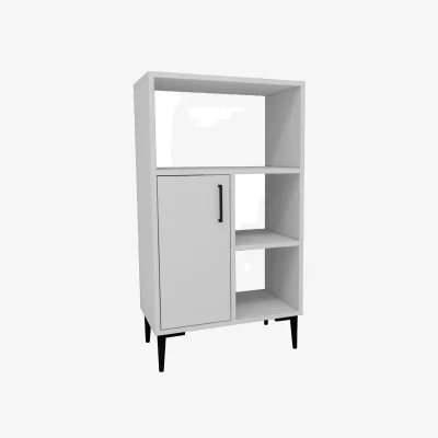 The Range Seyan Kitchen Cabinet with Shelves - White