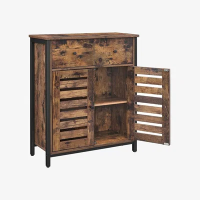 The Range VASAGLE Freestanding Cabinet with Drawer and Shelf - Bronze