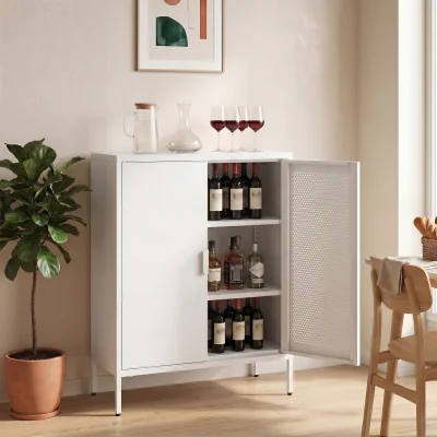 The Range Storage Cabinet Freestanding Kitchen Cabinet - White