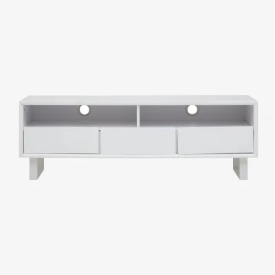 The Range Moritz White High Gloss Media Cabinet
