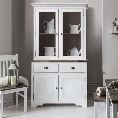 The Range Canterbury Dresser Cabinet in White - White