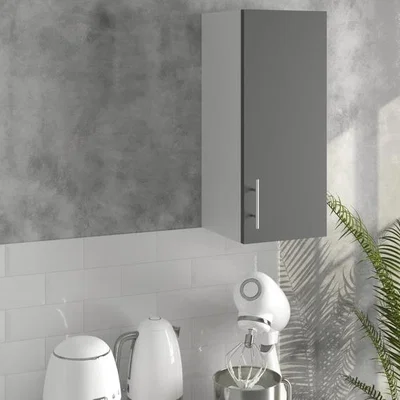 The Range Kitchen Cabinet 300mm Wall Cupboard Matt or Gloss by JD Greta - Dark Grey