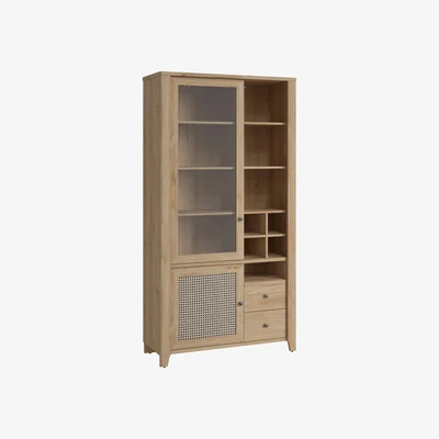 The Range Cestino 3-Door 2-Drawer Cabinet - Hickory