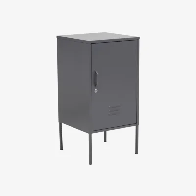 The Range Academy  Grey One Door Locker Cabinet