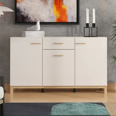 The Range ESSEX Cabinet, Cashmere - Natural