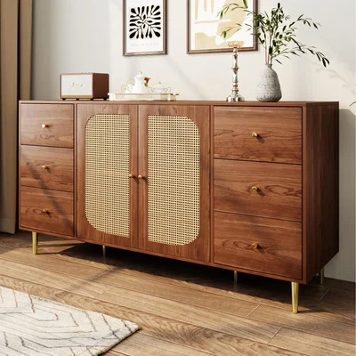 The Range Dining room living room storage cabinet - Brown