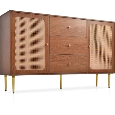 The Range Sideboard Storage Cabinet  - Brown