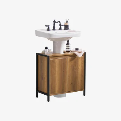 The Range SoBuy Vanity Unit Under Sink Cabinet - Brown