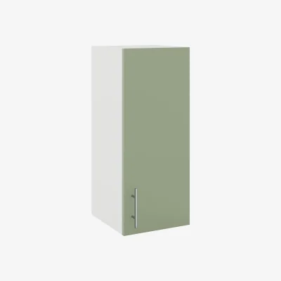 The Range JD Greta Kitchen Wall Unit 300mm Storage Cabinet With Doors and Shelf 30cm - Navy Blue Matt - Sage Green Matt
