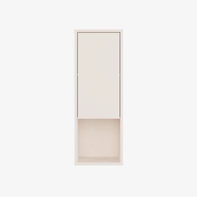 The Range Alice Springs Narrow Cabinet with 1 Door Push-Open in Sand - Sand
