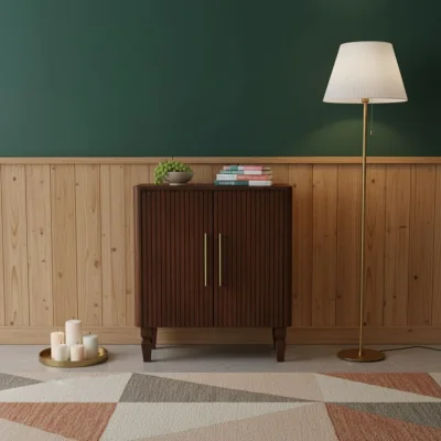 The Range Solid Wood Cavallo Cabinet - Brown