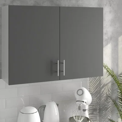 The Range Kitchen Cabinet 1000mm Wall Cupboard Matt or Gloss by JD Greta - Dark Grey