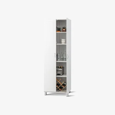 The Range Kitchen Cupboard Storage Cabinet - White