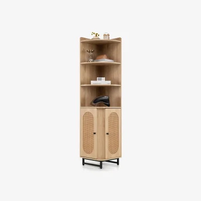 The Range Tall Corner Storage Cabinet