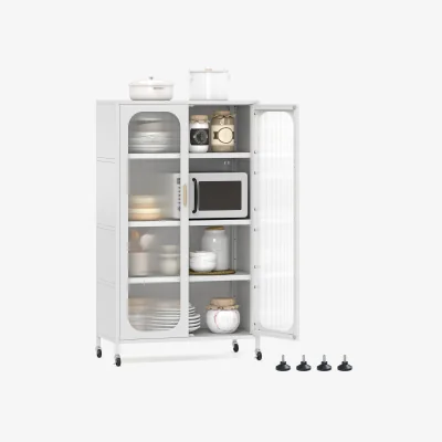 The Range Costway 2-Door Metal Storage Cabinet - White