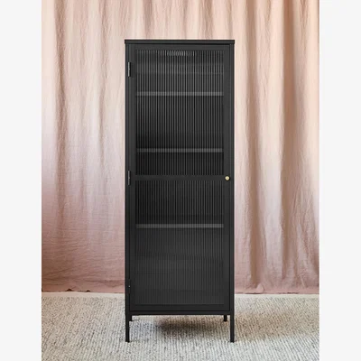 Rose & Grey Reed Slender Cabinet in Ash