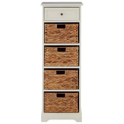 Teddy Beau Teddy's Collection Vito Ivory Tall Cabinet