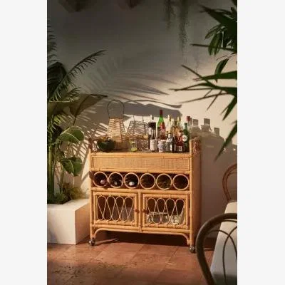 Urban Outfitters Melody Bar Cabinet - Neutral ALL at Urban Outfitters